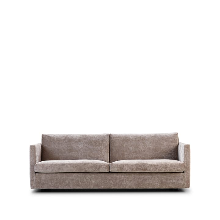 Box soffa, Napoleon 26 beige-svarta ben Eilersen