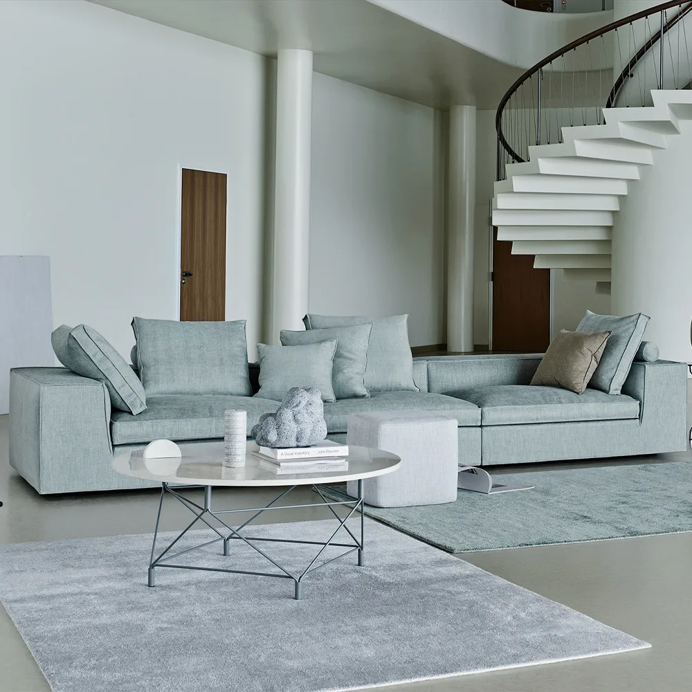 Fatty modulsoffa, tyg soft 18 lila Eilersen