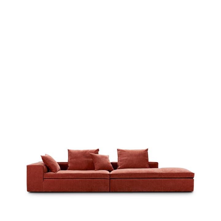Fatty modulsoffa, tyg soft 23 orange Eilersen