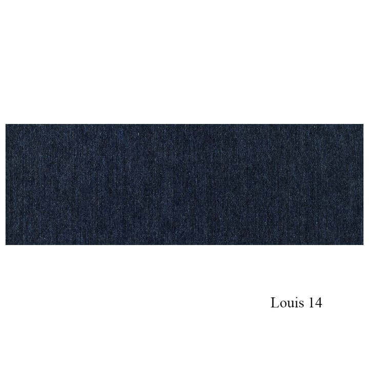 Great lift 3-sits soffa, tyg louis 14 mörkblå, kromben Eilersen