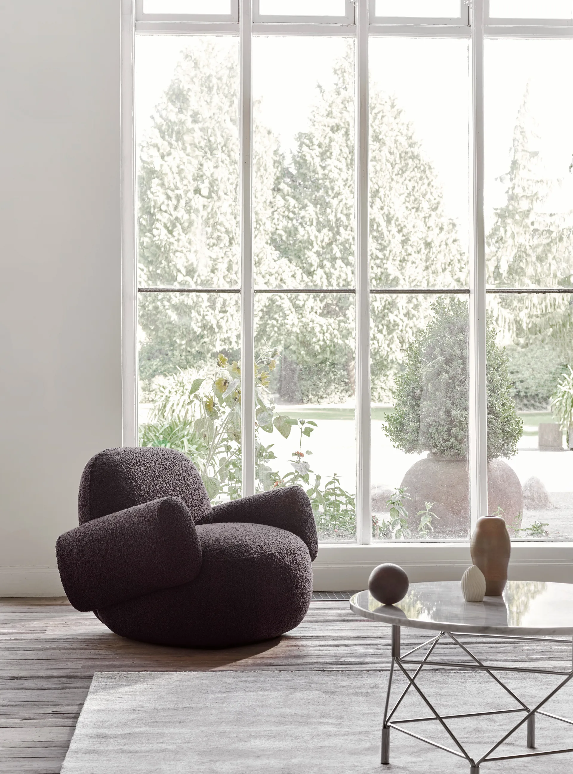 Havana fåtölj med två armstöd, Curl 09 Eilersen