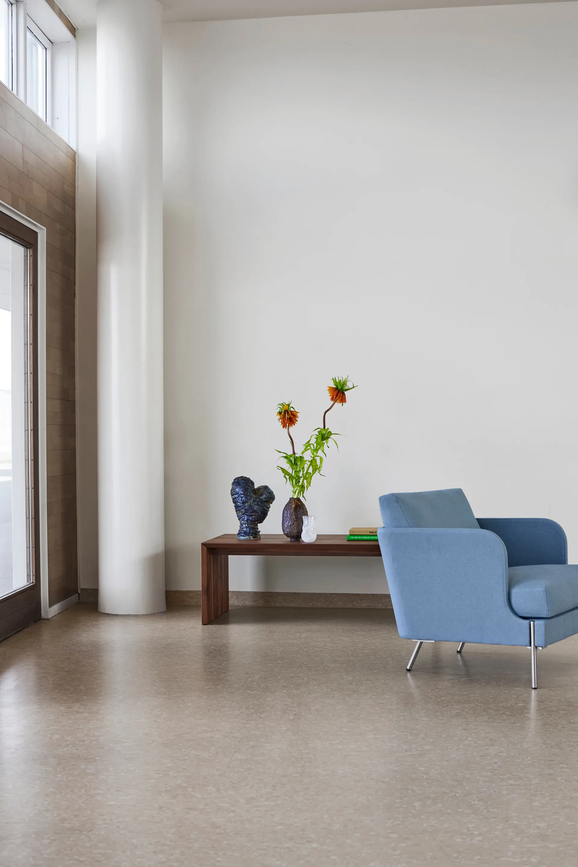 Kant soffbord 150x60,5 cm, Oljad valnöt Eilersen