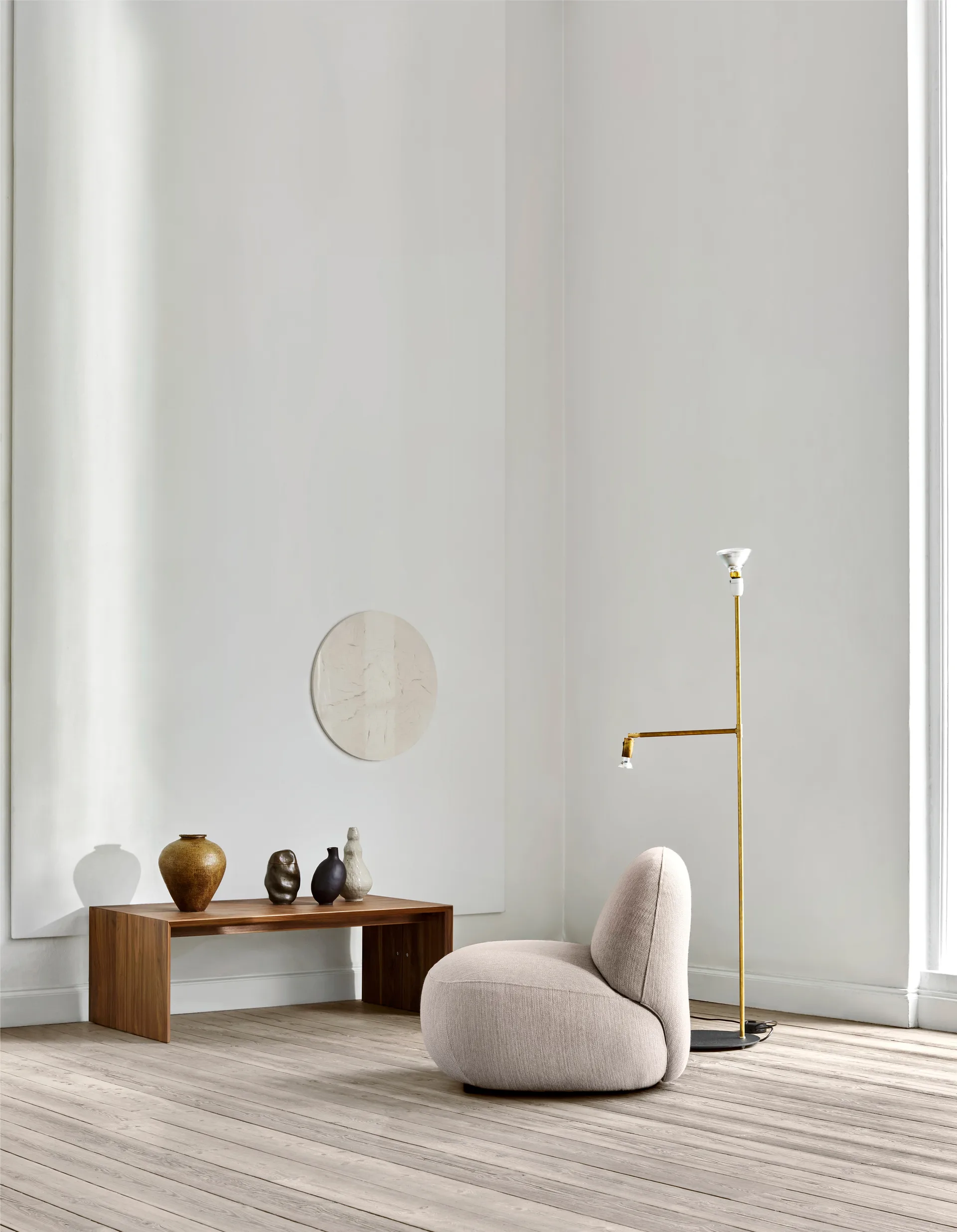 Kant soffbord 150x60,5 cm, Oljad valnöt Eilersen