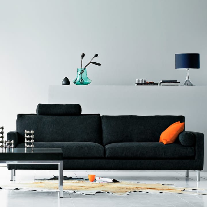 Lift soffa 210 cm dunstoppning, Bakar 27 beige-duntopp-stålben Eilersen