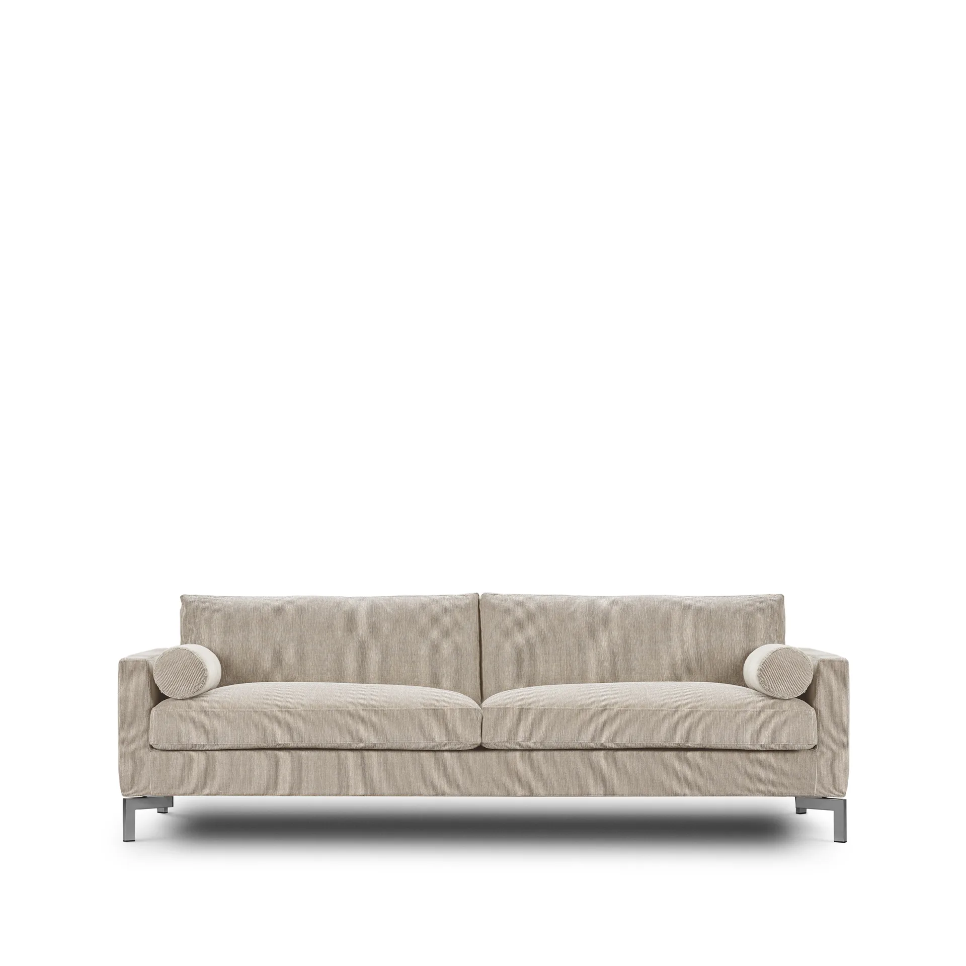 Lift soffa 240 cm, Bakar 27 beige-duntopp-stålben Eilersen