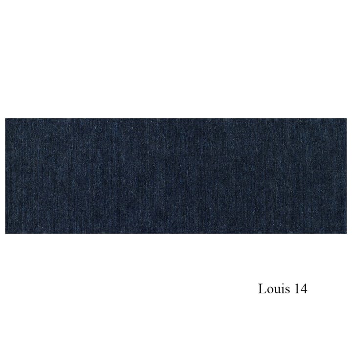 Lift soffa 240 cm - Louis 14 mörkblå-duntopp-stålben - Eilersen