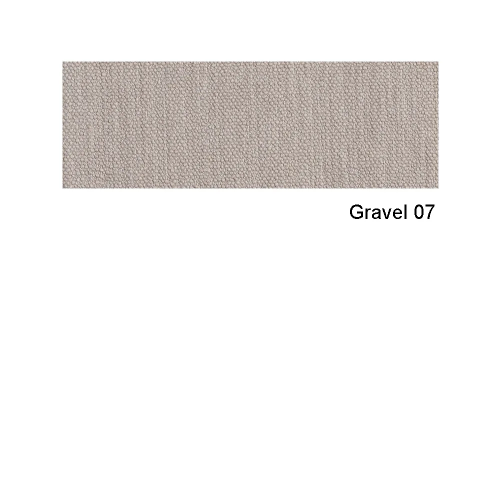 Mission soffa, tyg gravel 07 beige-220-stål Eilersen