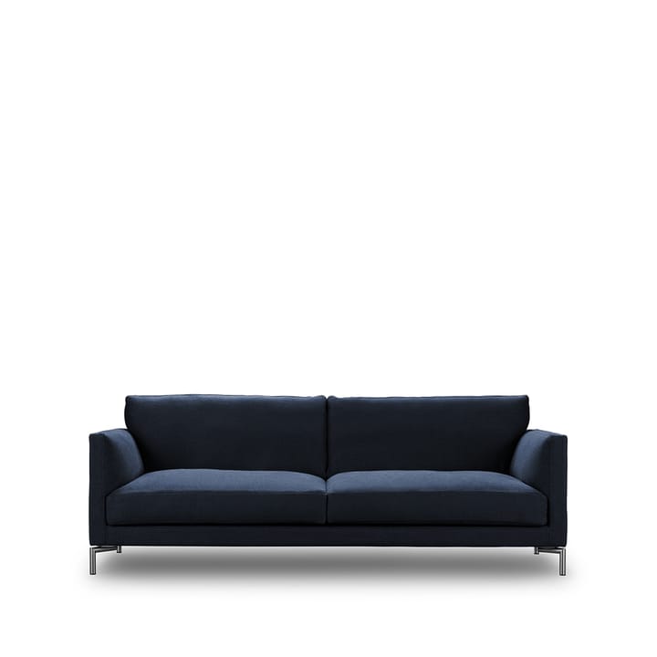 Mission soffa - tyg louis 14 mörkblå-220-stål - Eilersen