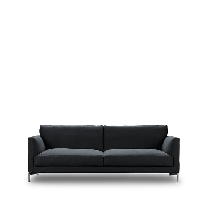 Mission soffa, tyg louis 16 mörkgrå-220-stål Eilersen