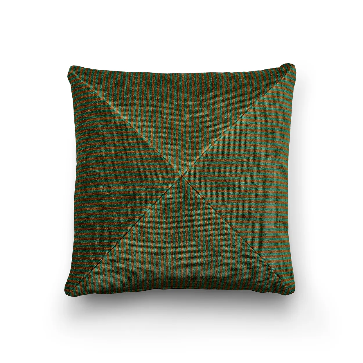 Eilersen Pyjamas Design 8 kudde 50x50 cm Grön-brun | Skandinavisk Design | Kuddar | Grön