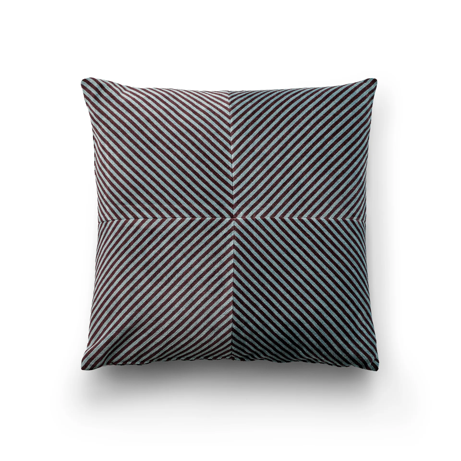 Pyjamas Design 9 kudde 50x50 cm, Brun-blå Eilersen