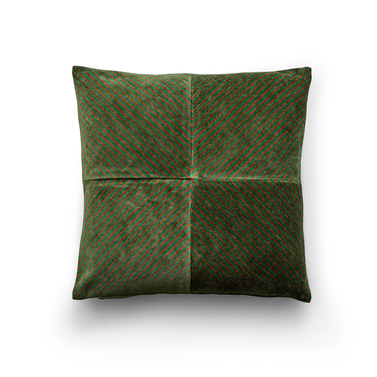 Eilersen Pyjamas Design 9 kudde 50x50 cm Grön-brun | Skandinavisk Design | Kuddar | Grön
