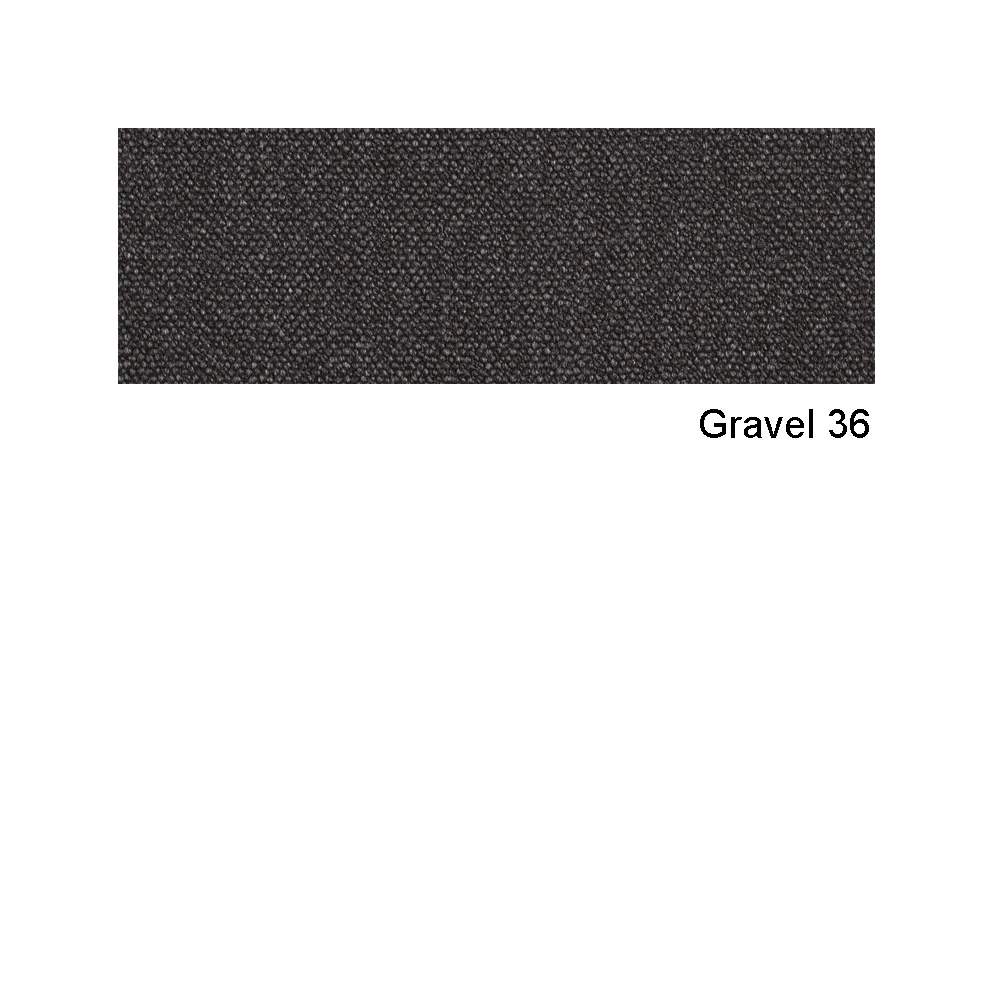 Slimline soffa, Gravel 36 svart Eilersen