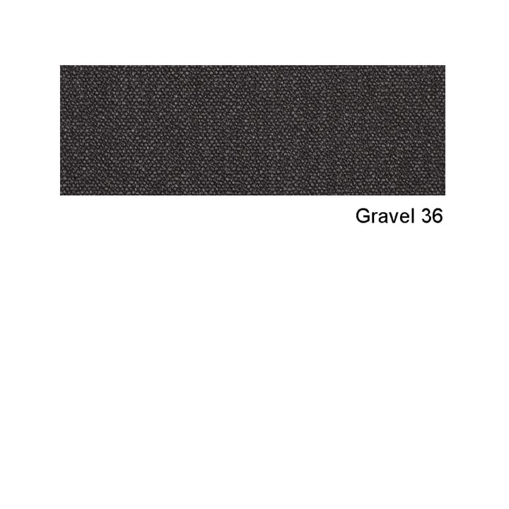 Slimline soffa, Gravel 36 svart Eilersen