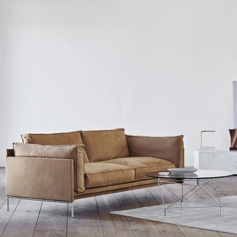 Slimline soffa, Gravel 36 svart Eilersen