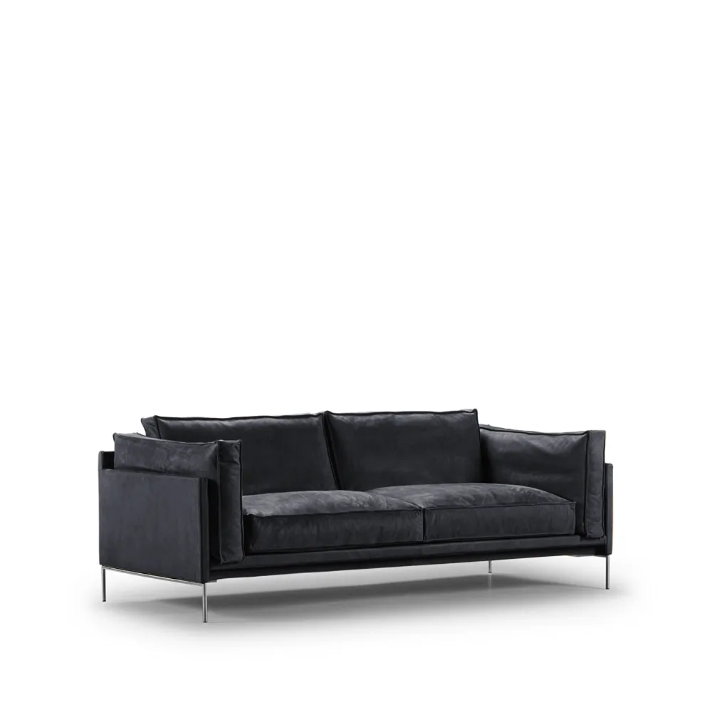 Slimline soffa, Ranch 10 svart Eilersen