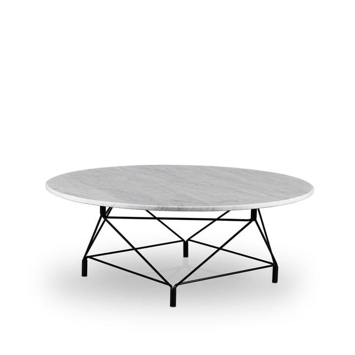 Spider soffbord - marmor vit, svart stativ - Eilersen