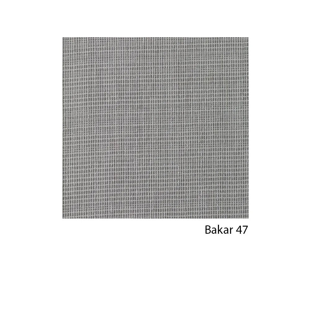 Streamline 3-sits soffa 220 cm, bakar 47 ljusgrå-rostfritt stål Eilersen