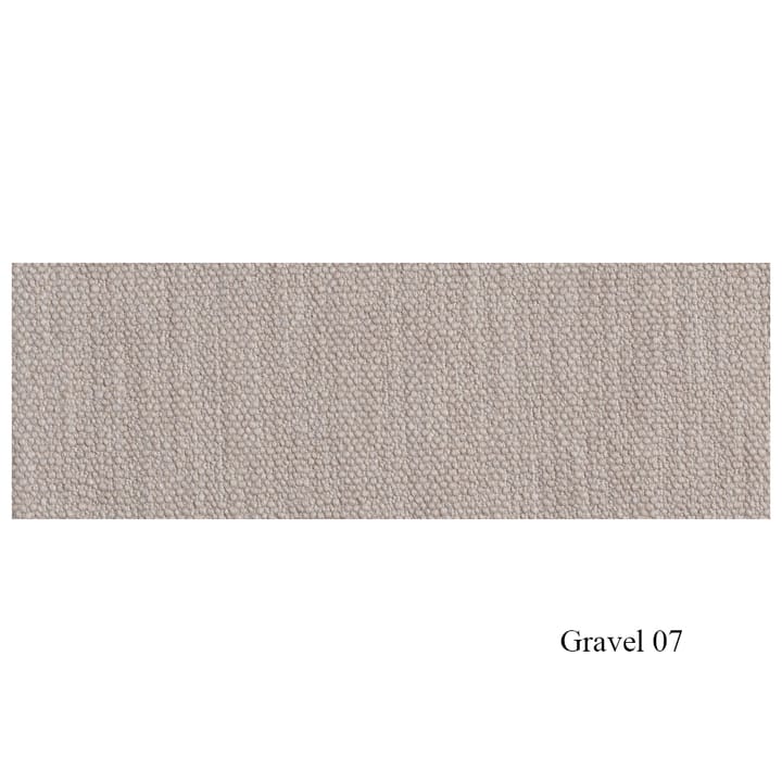 Streamline 3-sits soffa 220 cm, gravel 07 beige-rostfritt stål Eilersen