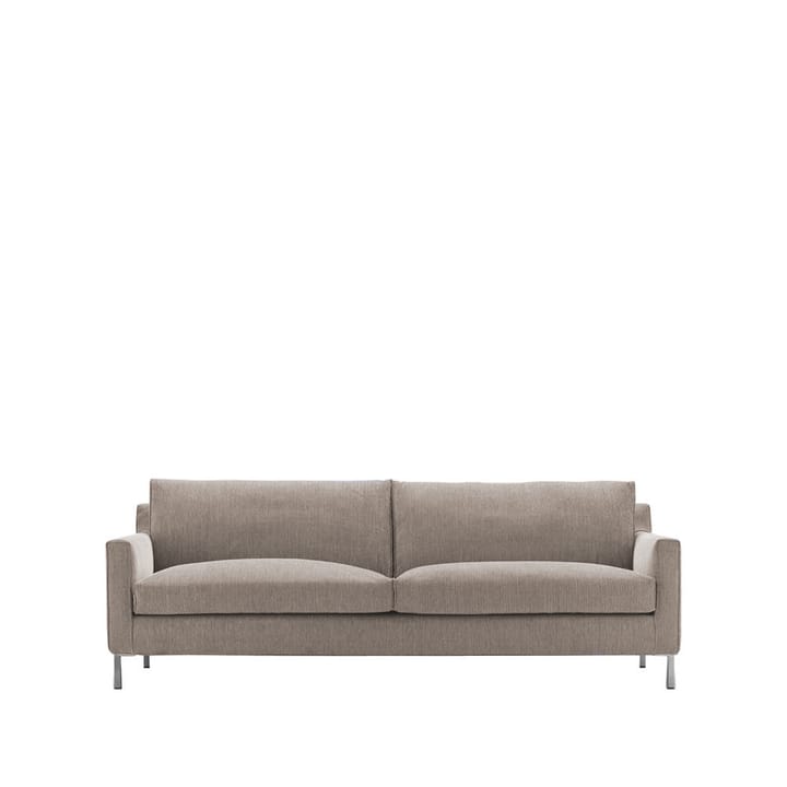 Streamline 3-sits soffa 220 cm - gravel 07 beige-rostfritt stål - Eilersen