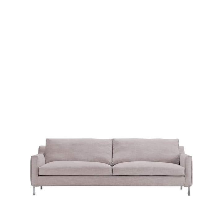 Streamline 3-sits soffa - tyg cross 26 grå, stålben - Eilersen
