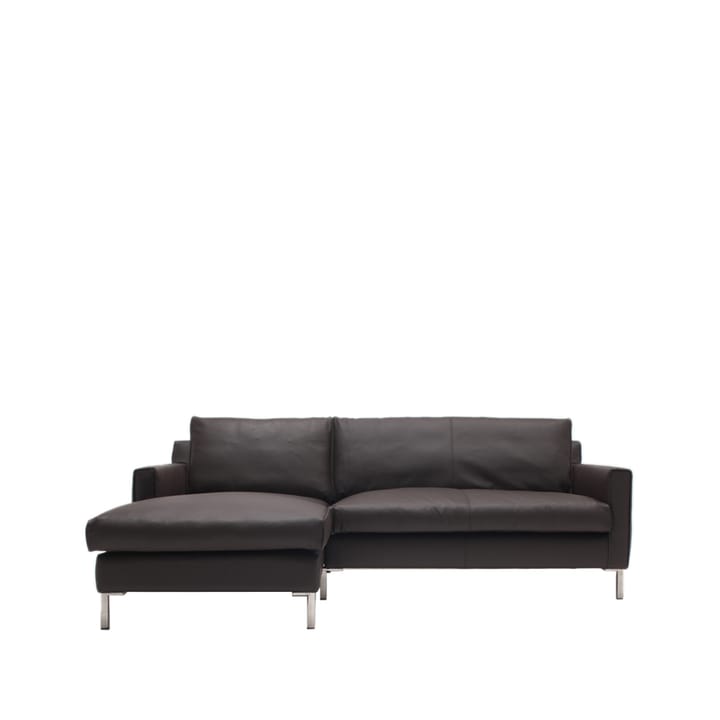 Streamline modulsoffa divan vänster - läder mörkbrun - Eilersen
