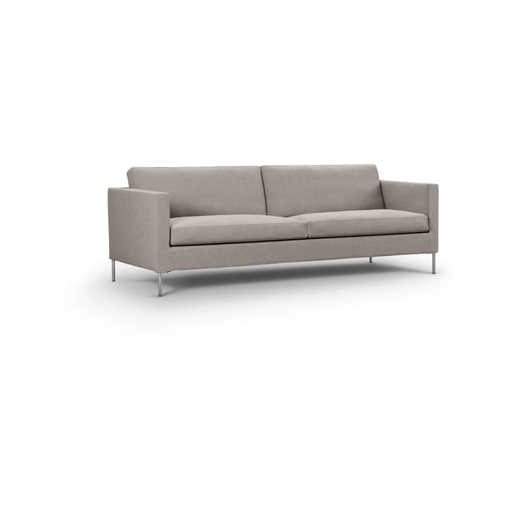 Trenton soffa 220 cm - Clay 517 beige-rostfritt stål - Eilersen
