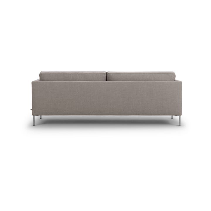 Trenton soffa 220 cm, Clay 517 beige-rostfritt stål Eilersen