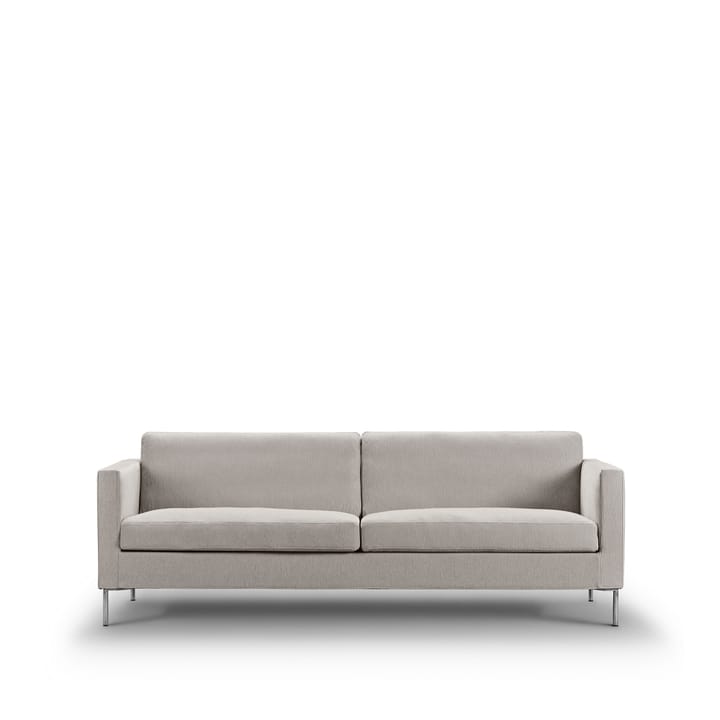 Trenton soffa 220 cm, tyg cure 0007 beige-rostfr. stål Eilersen