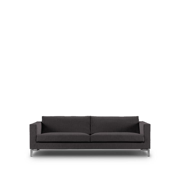Zenith soffa 3-sits - gravel 0016 mörkgrå-stål-220 cm - Eilersen