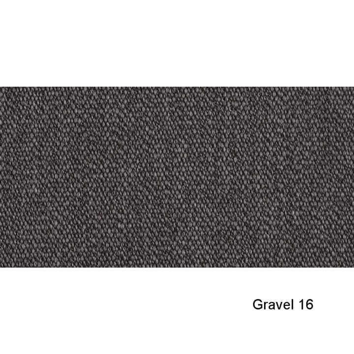 Zenith soffa 3-sits - gravel 0016 mörkgrå-stål-240 cm - Eilersen