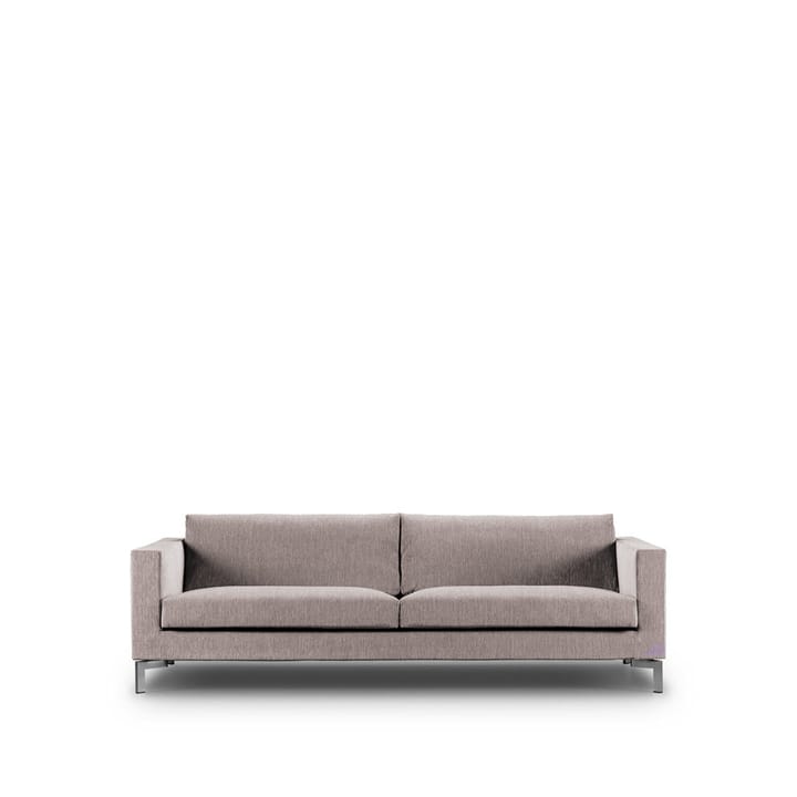 Zenith soffa 3-sits - gravel 07 beige-stål-220 cm - Eilersen