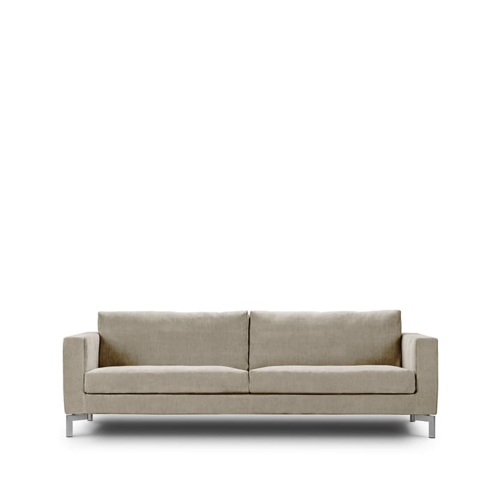 Zenith soffa 3-sits - soft 17 beige-stål-240 cm - Eilersen