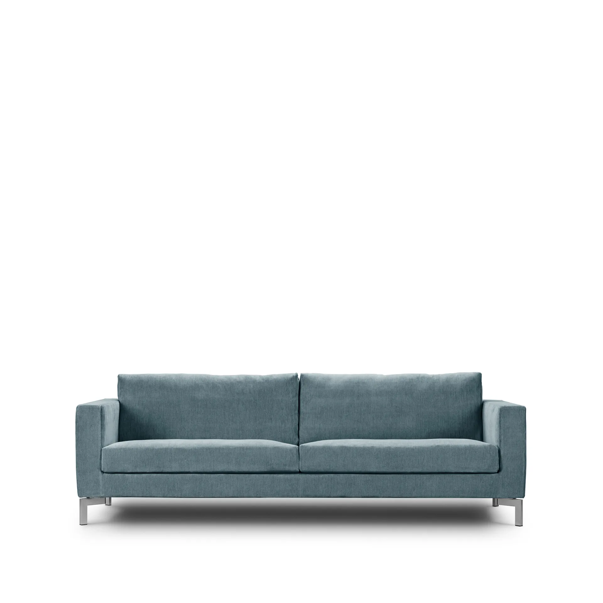 Zenith soffa 3-sits, soft 29 turkos-stål-240 cm Eilersen