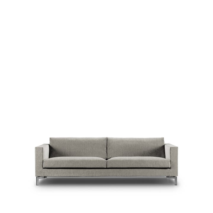 Zenith soffa 3-sits - tangent 37 beige-stål-220 cm - Eilersen