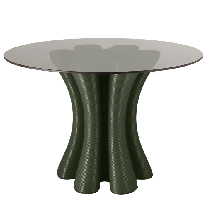 Anemone matbord Ø110 cm - Olive - Ekbacken Studios