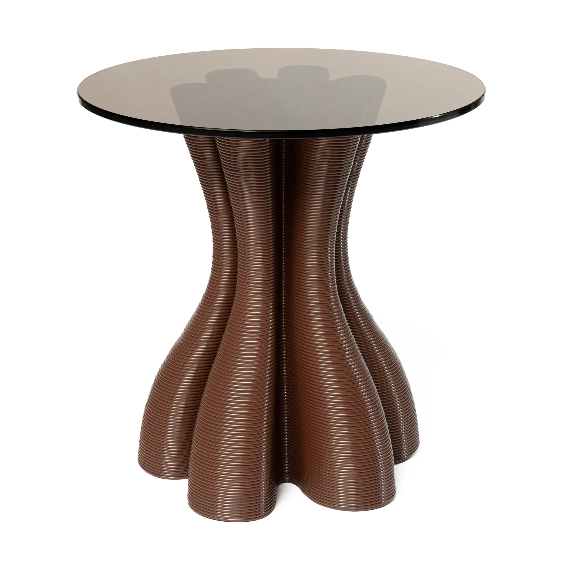 Anemone sidobord Ø50 cm, Chocolate Ekbacken Studios