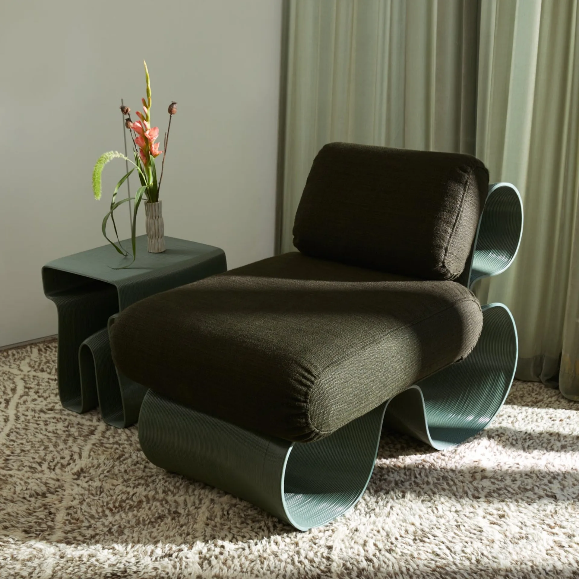 Octopus sidobord 38x40 cm, Olive Ekbacken Studios