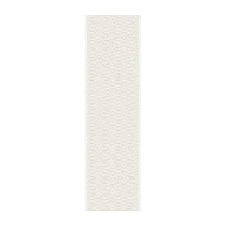 Gåsöga löpare oblekt - 35x120 cm - Ekelund Linneväveri