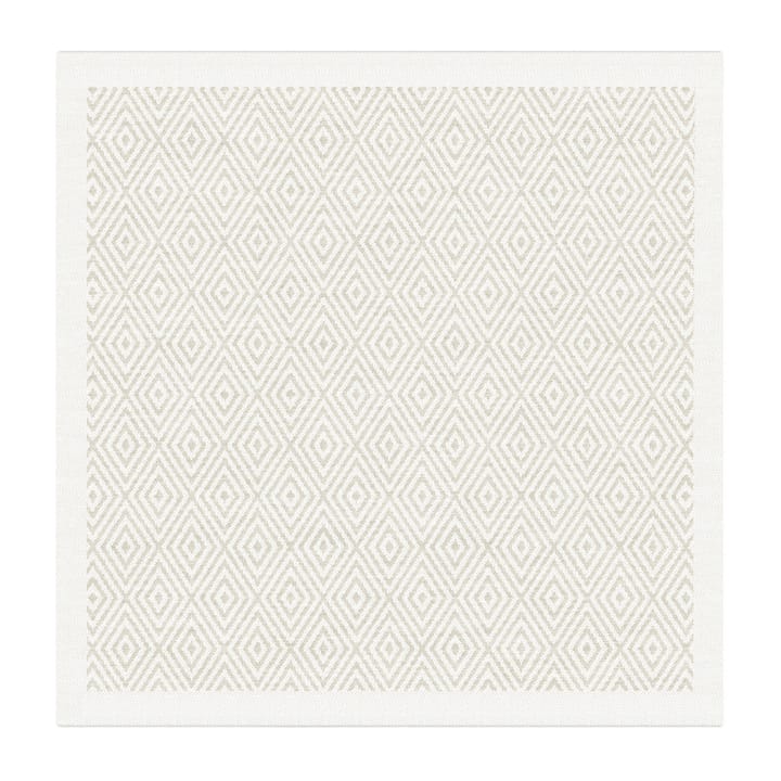 Gåsöga servett oblekt - 35x35 cm - Ekelund Linneväveri