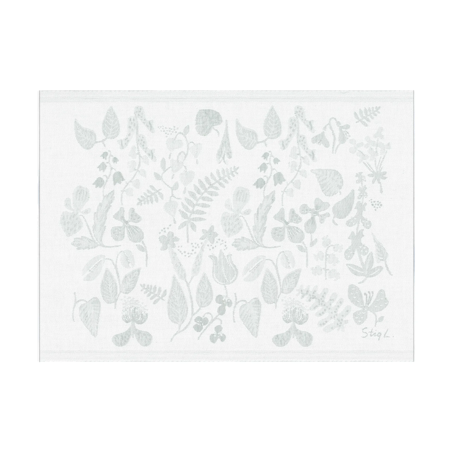 Herbarium kuddfodral 35x48 cm, Grå Ekelund Linneväveri