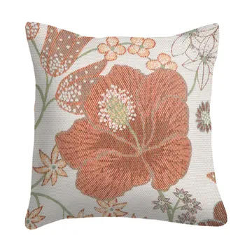 Kvällsblom kuddfodral 40x40 cm - Multi - Ekelund Linneväveri