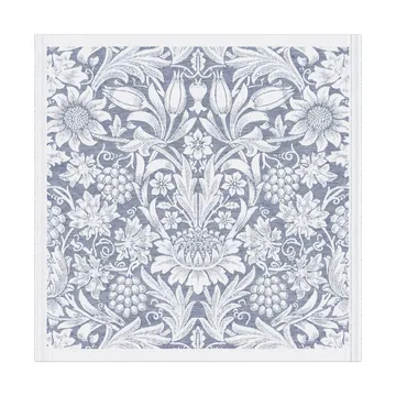 Sunflower servett 50x50 cm - Blå - Ekelund Linneväveri