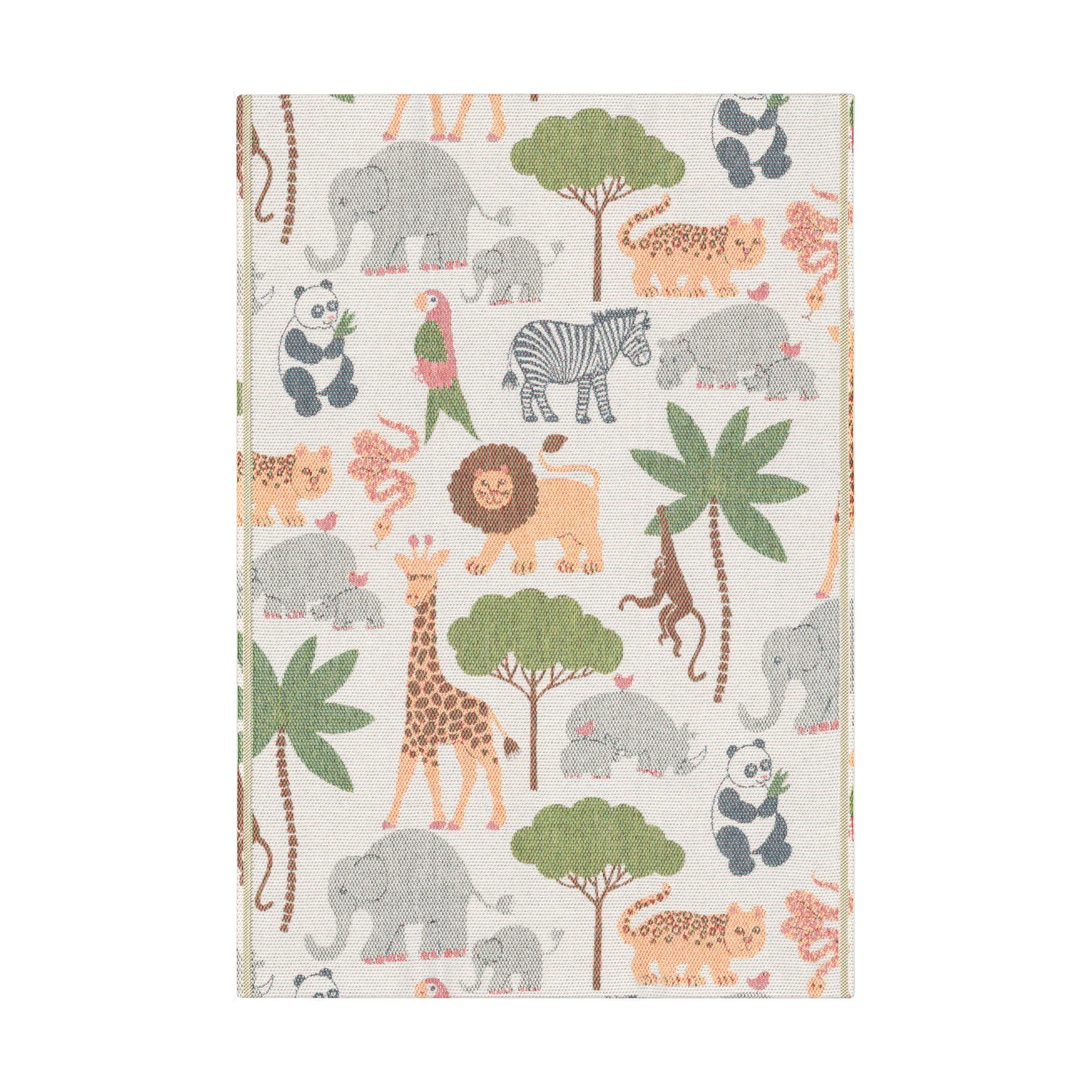 Vilda Vänner babyfilt 72x105 cm, Multi Ekelund Linneväveri