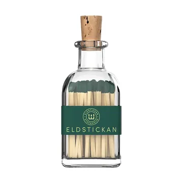 Lilla eldstickan tändsticksask med 60 tändstickor - Liten gran - Eldstickan