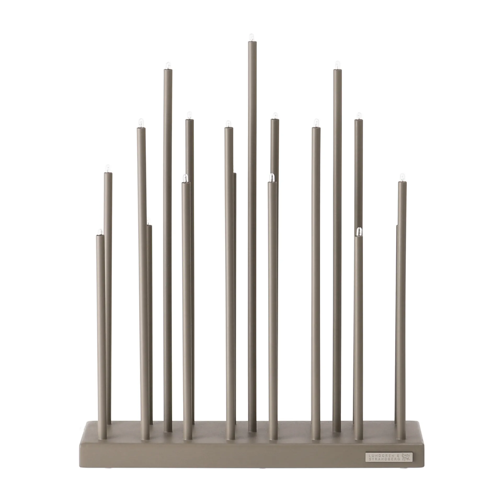 Elflugan elljusstake jubileumsutgåva Svenssons 125 år, Taupe Elflugan