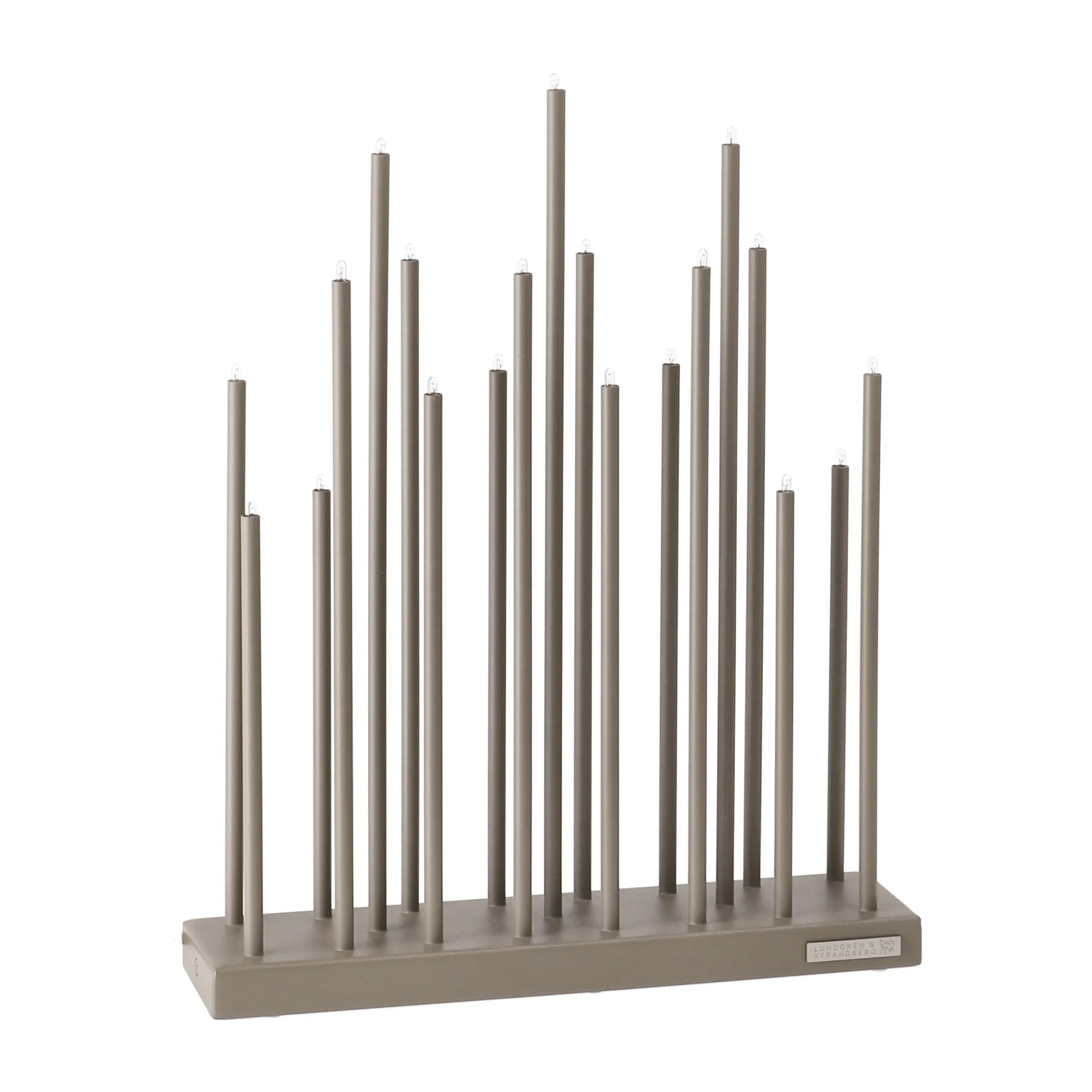 Elflugan elljusstake jubileumsutgåva Svenssons 125 år, Taupe Elflugan