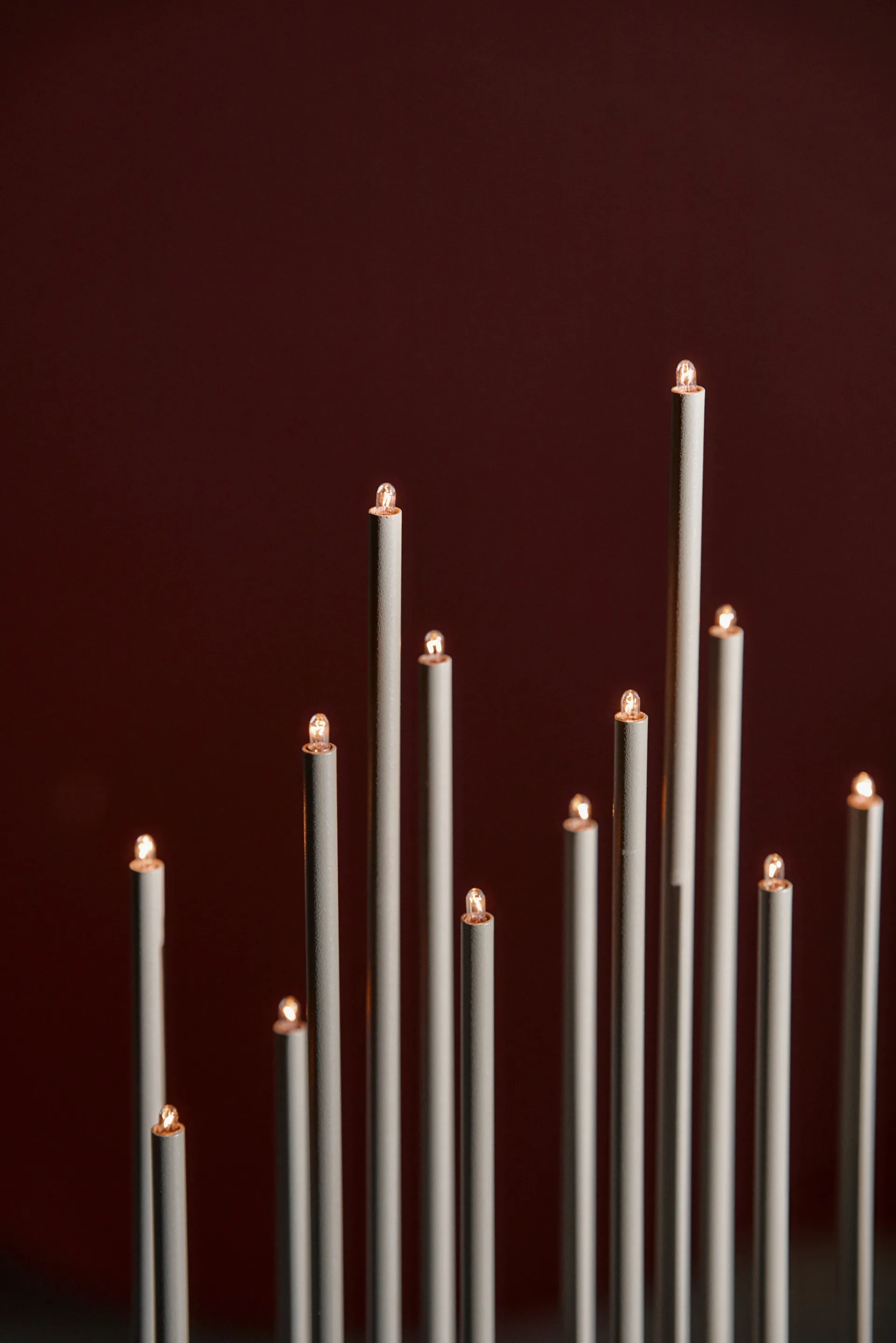 Elflugan elljusstake jubileumsutgåva Svenssons 125 år, Taupe Elflugan