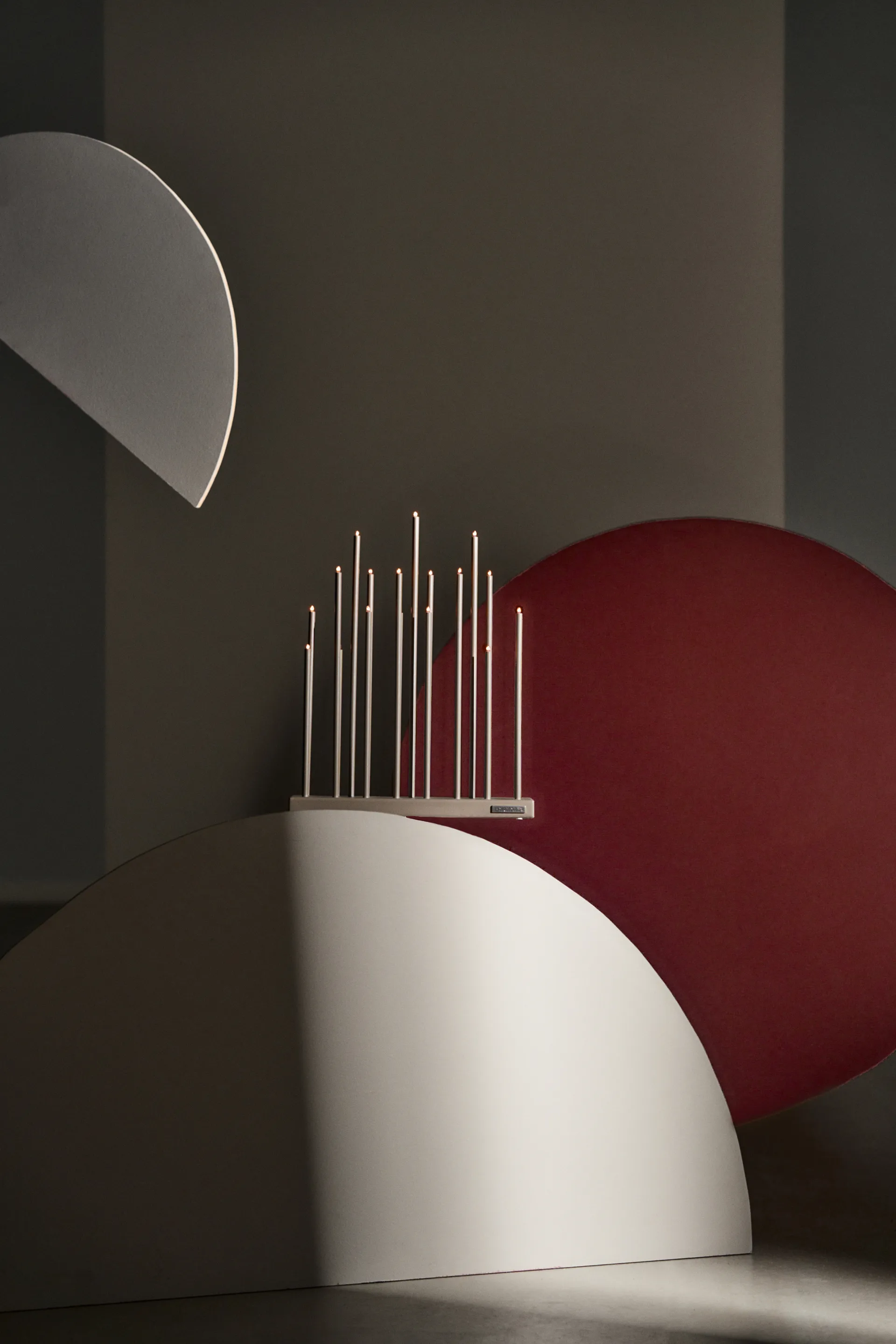 Elflugan elljusstake jubileumsutgåva Svenssons 125 år, Taupe Elflugan