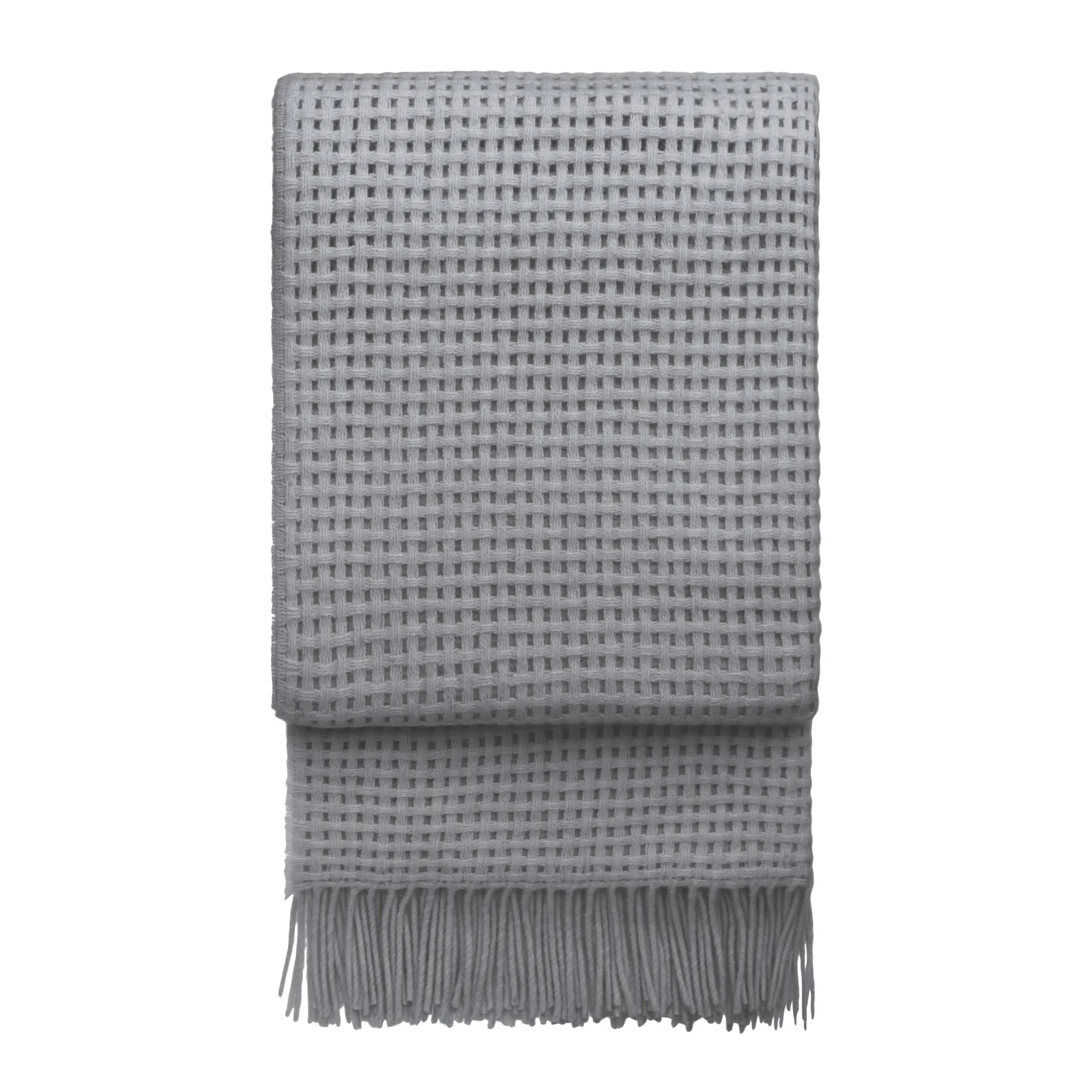 Basket pläd 130x200 cm, ljusgrå Elvang Denmark